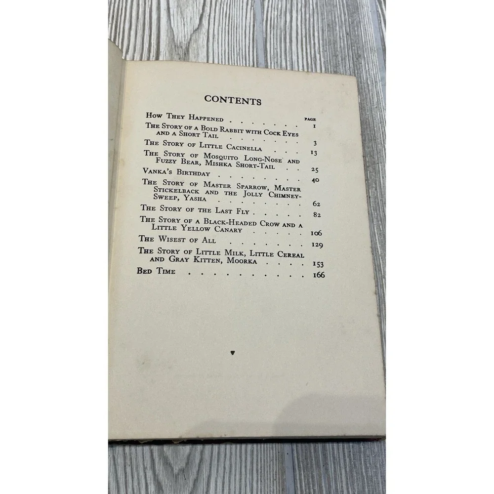 Verotchkas Tales Mamin-Siberiak 1932 Boris Artzybasheff Illustrated Book DJ